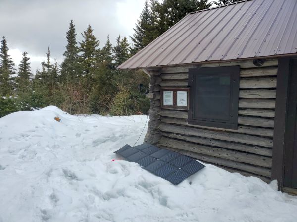 View from cabin overlook